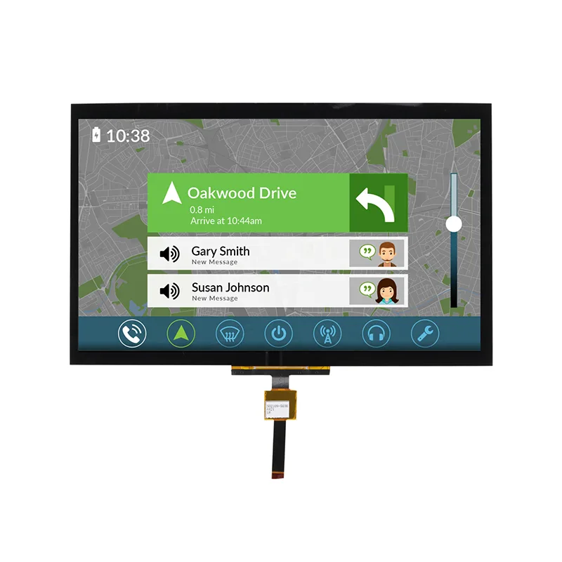 10.1 इंच औद्योगिक पीसीएपी टच स्क्रीन मॉड्यूल